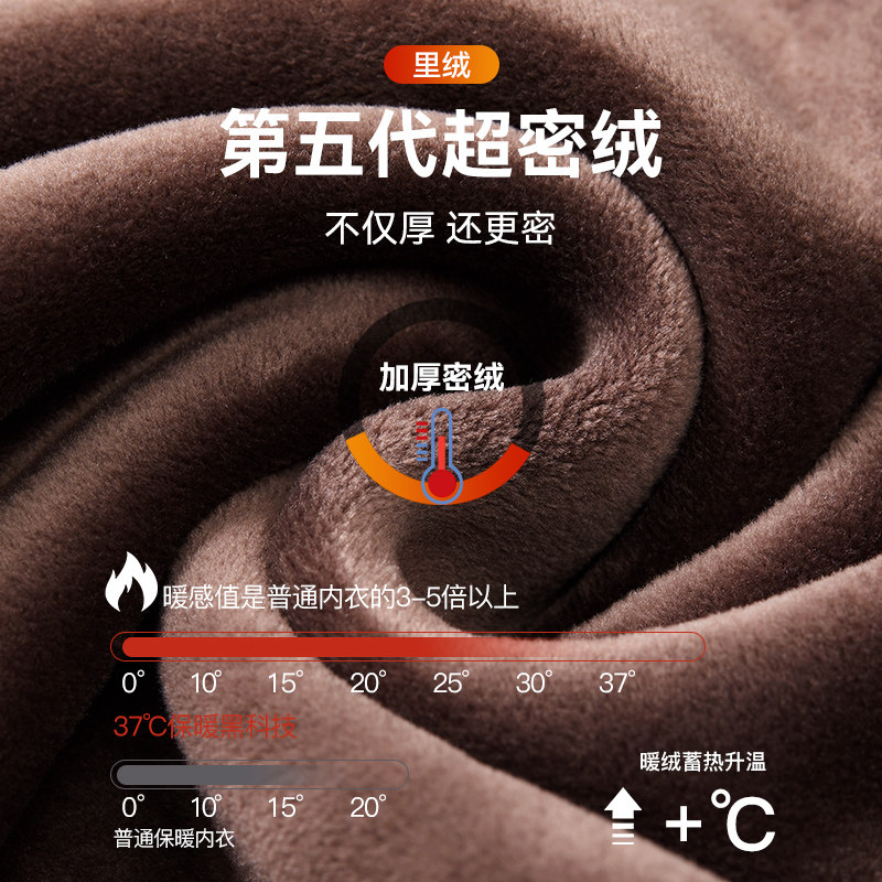 猫人保暖内衣女士加绒加厚冬季德绒羊毛蚕丝秋衣秋裤套装2025新款,淘宝优惠券,粉丝福利购,淘宝优惠卷