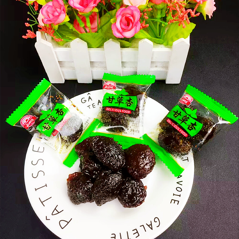 浩辰甘草杏250g散装称重有核杏独立包装零食吊干杏阿梅肉酸角包邮,淘宝优惠券,粉丝福利购,淘宝优惠卷