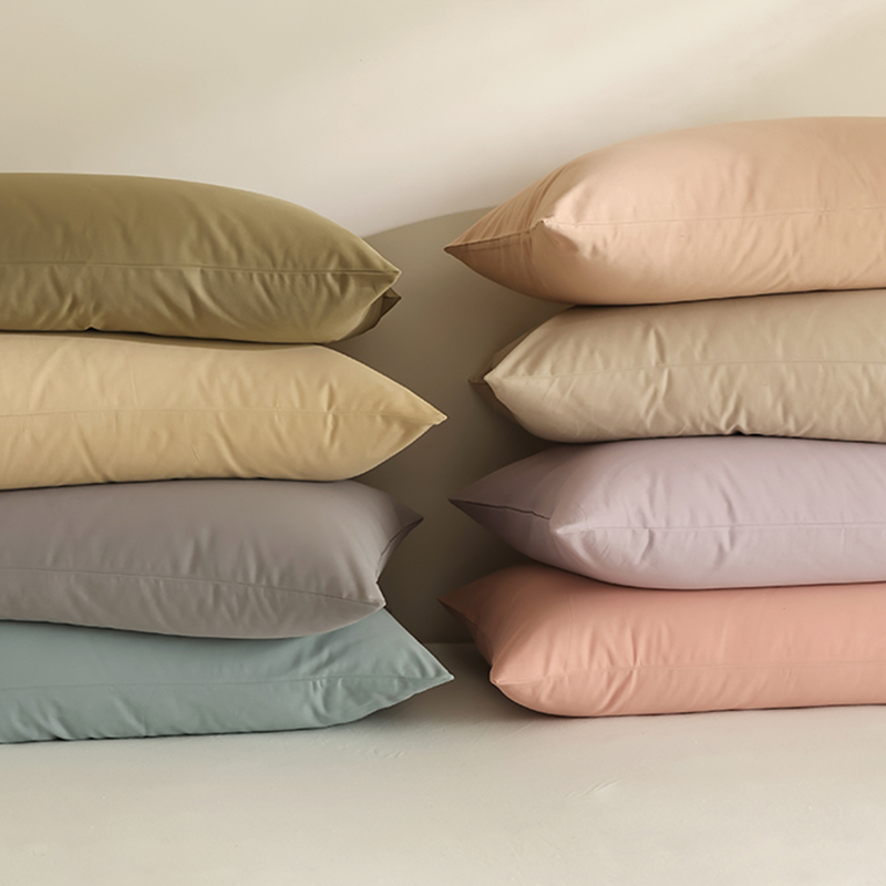 果点家纺新疆长绒棉全棉100s枕套枕头套亲肤磨毛简约纯色轻奢轩和,淘宝优惠券,粉丝福利购,淘宝优惠卷