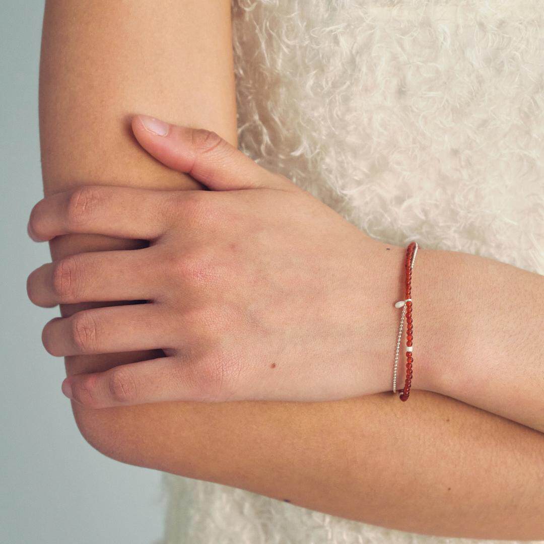 OLIO E ACETO油醋汁 · 新年红玛瑙水滴果双层手链 新年礼物,淘宝优惠券,粉丝福利购,淘宝优惠卷