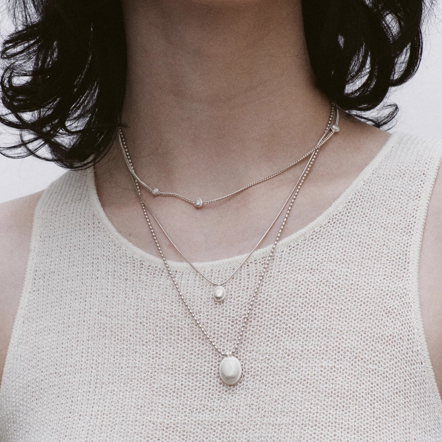 OLIO E ACETOOLIO E ACETO油醋汁 · 圆面吊坠项链 - 图2