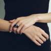 OLIOEACETO sterling silver pulp ring