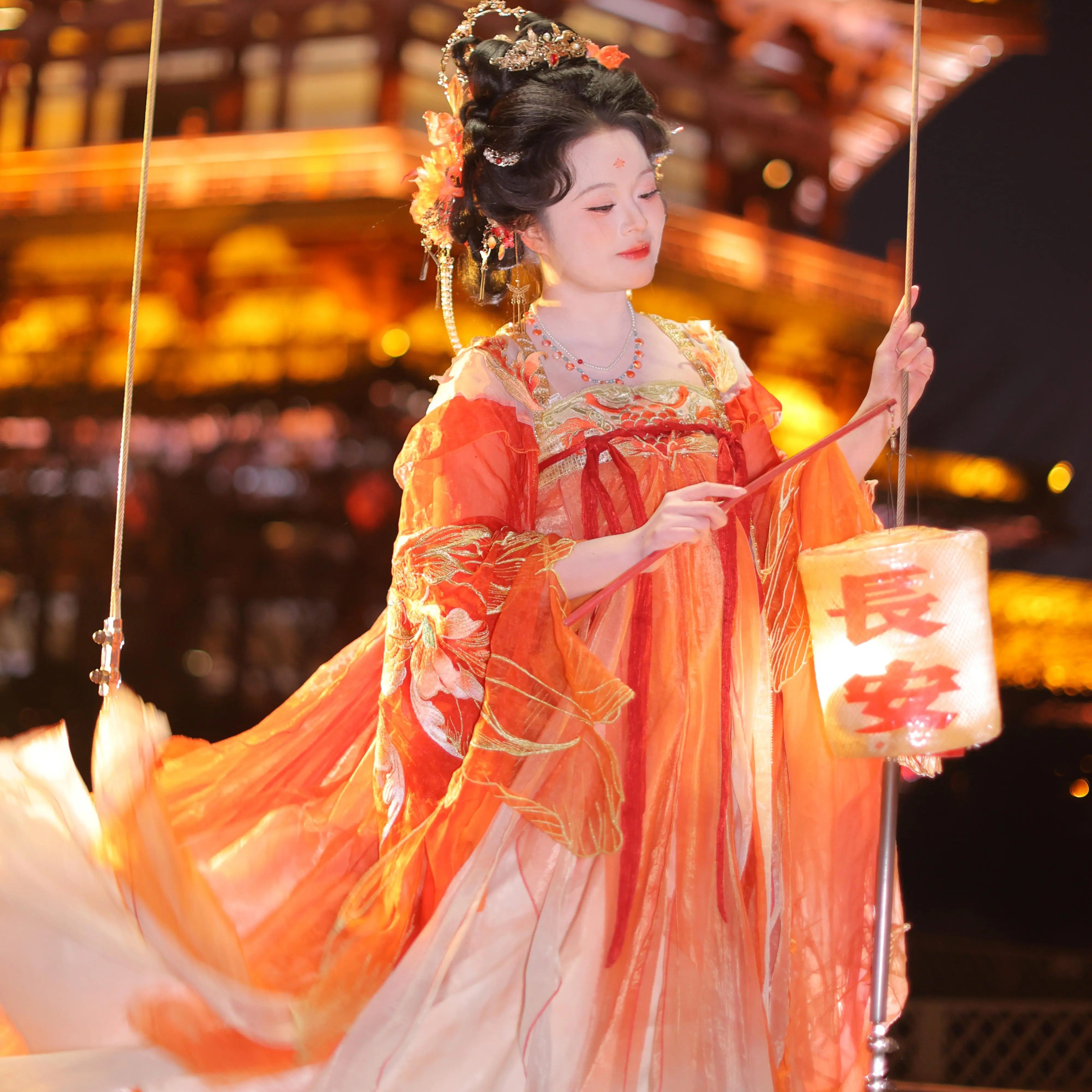 仙女风唐制齐胸襦裙重工刺绣大袖衫套装汉服女长安锦鲤新中式古装,淘宝优惠券,粉丝福利购,淘宝优惠卷