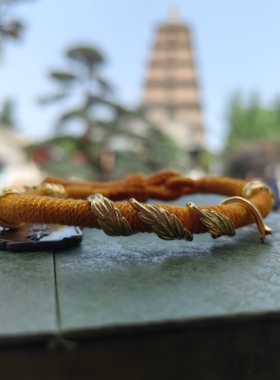 菩提手绳男女可戴显白大雁塔正品