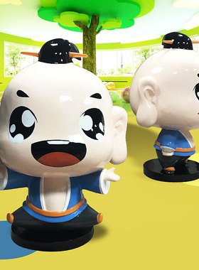 玻璃纤维雕塑摆件商场道具美陈景观雕塑大型树脂摆饰