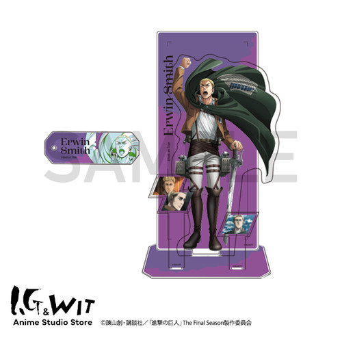 【510特惠】I.G WIT 巨人Re:lighting亚克力多插立牌撤退的矮人 - 图0