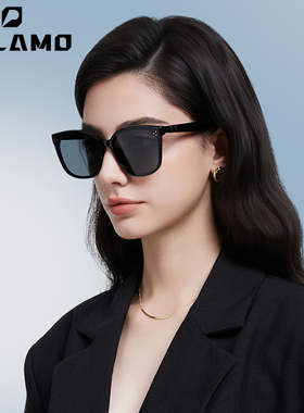 帕拉莫墨镜女款2025新款高级感防紫外线大脸显瘦时尚显脸小太阳镜