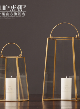 家居饰品玻璃罩摆件服装店咖啡厅陈列装饰品摆件软装饰品客厅摆件