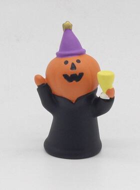 好货Decole Japanese Hmalloween Pumpkin Ghost Cat Resin Dove