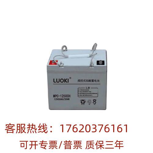 LUOKI洛奇MPC-1224CH/直流屏12V24AH太阳能通讯UPS/EPS电源蓄电池 - 图1