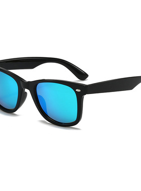 新款男士时尚偏光米钉太阳镜欧美复古开车驾驶镜防紫外线墨镜