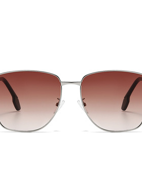 新款金属大框渐变茶高级感轻奢风女太阳镜小红书时尚墨镜