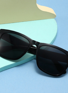 墨镜男小辣椒太阳镜新款复古蹦迪大框圆脸开车驾驶显瘦太阳镜