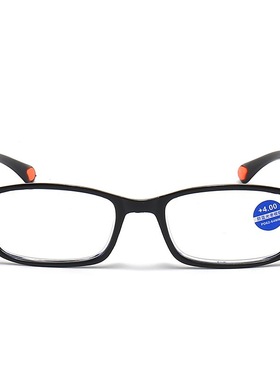 时尚商务复古防蓝光老花镜男女款老年人专用优雅全框老人阅读眼镜