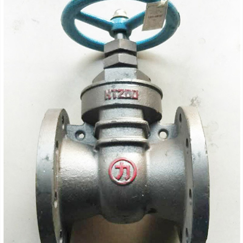 天津大站力字牌阀门 Z45T-16铸铁手动法兰暗杆铜芯闸阀DN25-DN250 - 图2