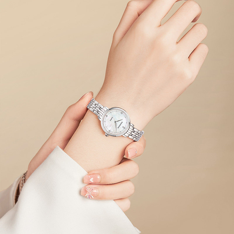 精致礼物/时尚高雅女士手表天王官方正品钢带石英表星辰系列31275 - 图1