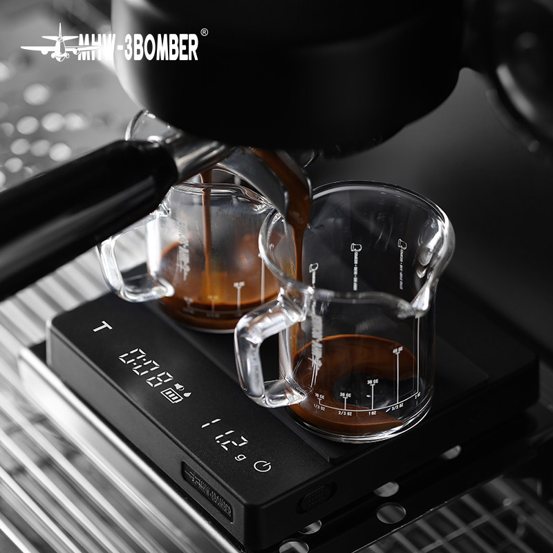 MHW-3BOMBER轰炸机小魔方2.0咖啡电子秤意式手冲咖啡豆称重计时秤,淘宝优惠券,粉丝福利购,淘宝优惠卷