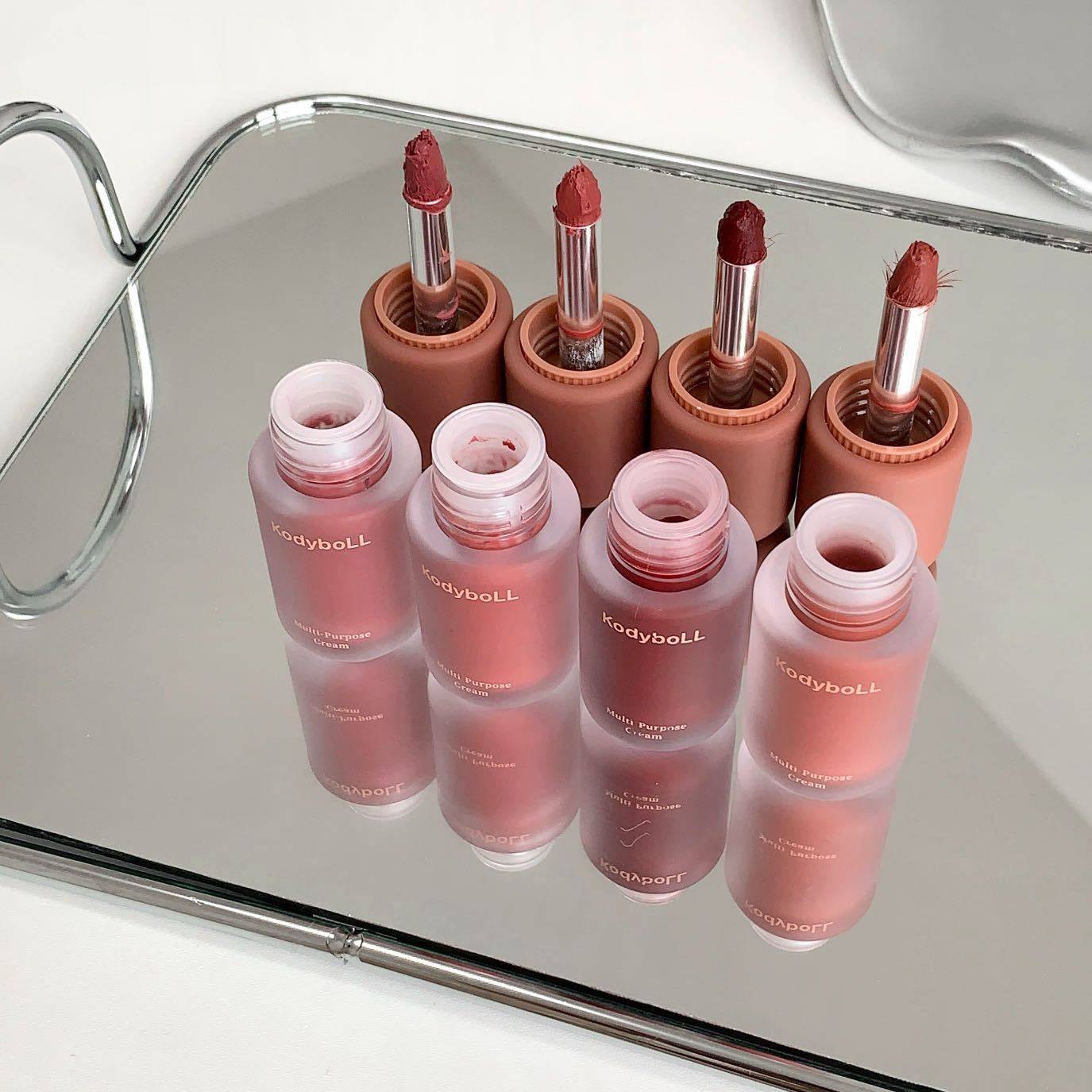 黄皮天菜kodyboll柔雾丝绒多用升级霜口红唇釉腮红唇泥素颜氛围,淘宝优惠券,粉丝福利购,淘宝优惠卷