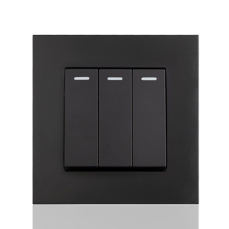 86型雅白色PC面板单开双控开关一开单控英式欧式一位墙壁开关按钮,淘宝优惠券,粉丝福利购,淘宝优惠卷