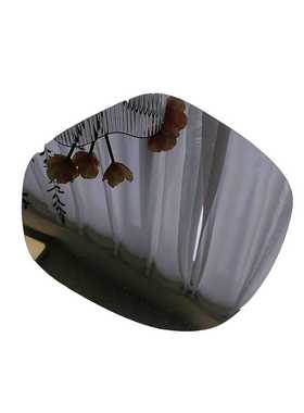 INS韩风不规则镜面托盘 简约化妆品收纳香薰摆件装饰品拍摄道具