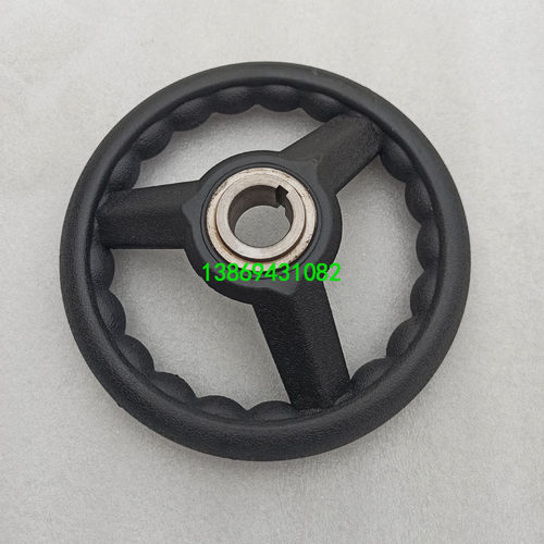 沈阳中捷Z3063X20摇臂钻床蜗杆端手轮胶木小手轮内孔25微进手轮 - 图1