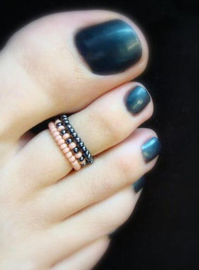 d Ring Jewelry New Products Beach Series Rice Bead Foot Ring