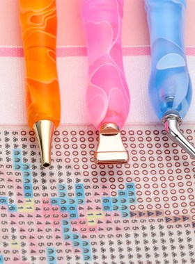 5D Resin Diamond Painting Pen Alloy Replacement Pen Heads Mu