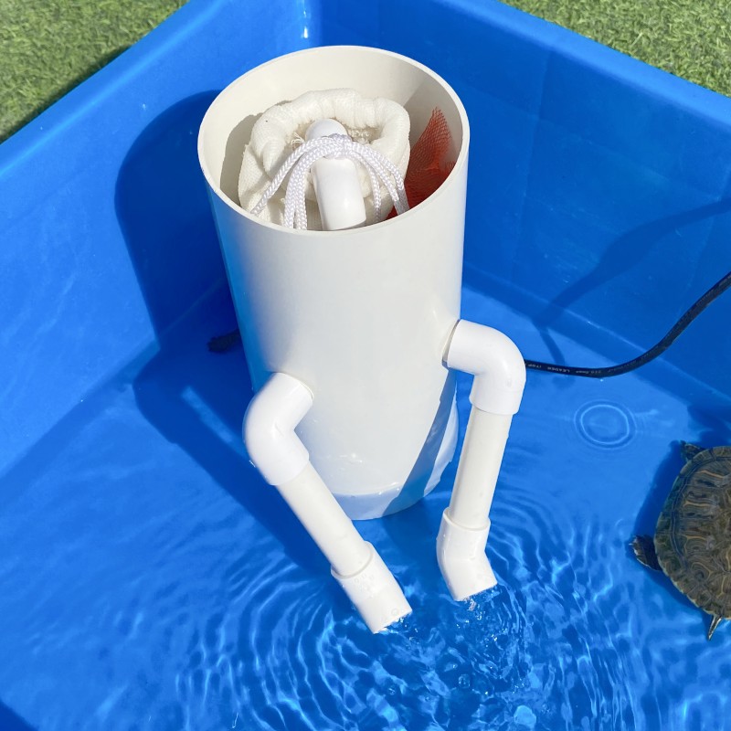 乌龟缸过滤器低水位造浪吸便静音龟池免换水造景养龟净水循环设备 - 图1