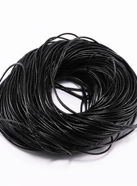 2-5m/lot 1.5 2 2.5 3 4 5 6mm 3 Color Genuine Cow Leather Rou