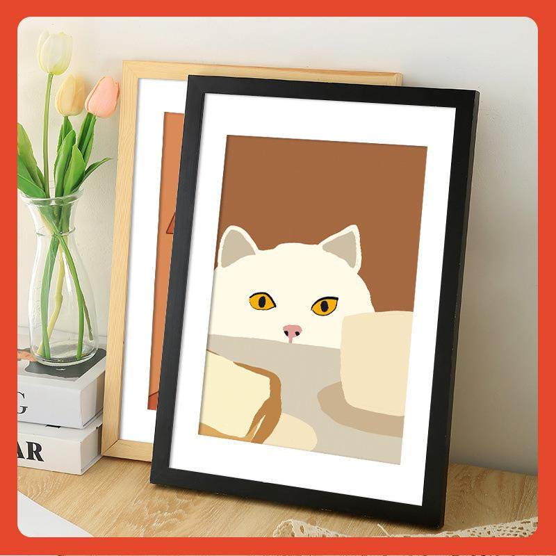 直销新款β实木大画框0 40 70 80厘米1000片装裱拼图相框50×75cm,淘宝优惠券,粉丝福利购,淘宝优惠卷