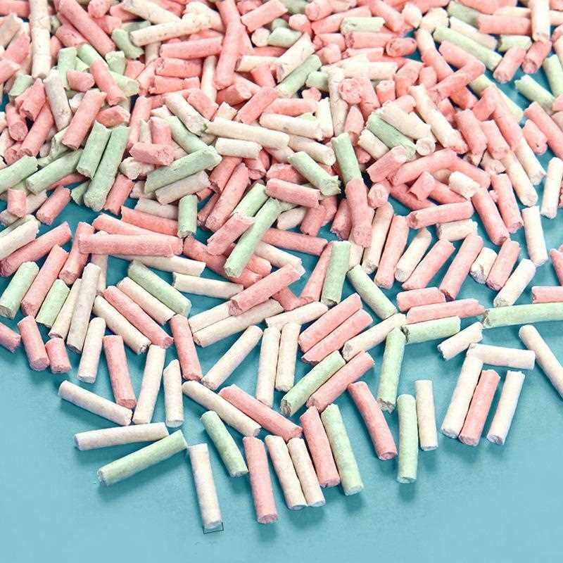 直销新款彩虹豆腐猫砂6L活性炭除臭无尘可冲马桶猫咪宠物仓鼠用品,淘宝优惠券,粉丝福利购,淘宝优惠卷