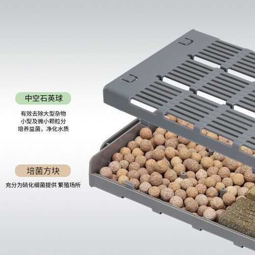 适用小米鱼缸滤材滤芯过滤棉改造升级物理生化加热仓模块改装配件 - 图1