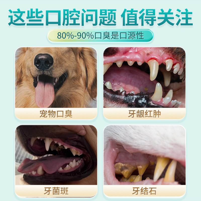 宠物洁牙粉狗狗口腔清洁减少口臭牙结石狗狗去替代牙膏漱口水洁齿,淘宝优惠券,粉丝福利购,淘宝优惠卷