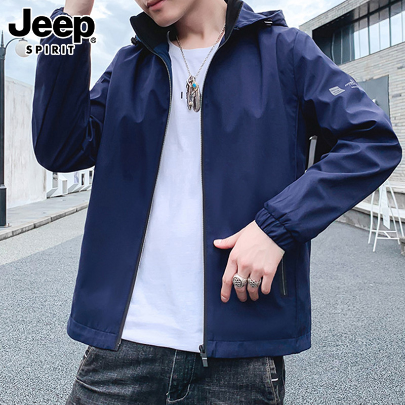 【19】JEEP SPIRIT秋冬户外夹克女防风防水外套