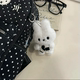 Cartoon cute polka dot Miffy bunny backpack for women