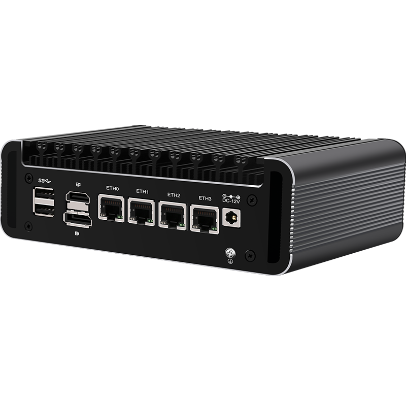 畅网N5105/N6005 V5 四网2.5G DDR4 M.2 NVME ESXI PVE IKUAI ISTOREOS 多网口迷你主机