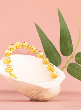 茉奢心悦岁岁圆满碎碎冰串珠手链高级气质寓意送女友马年新年礼物