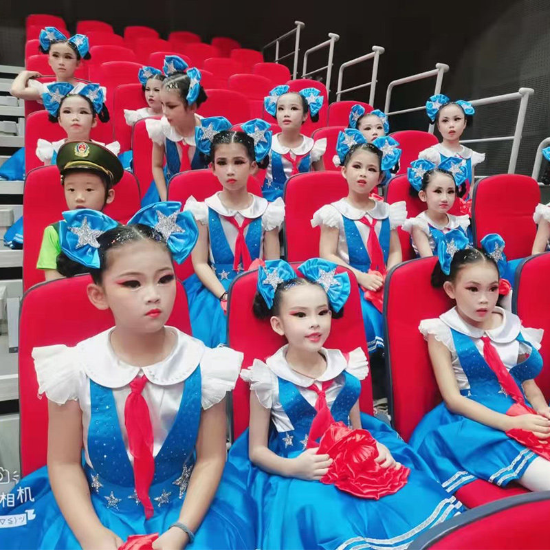 儿童演出服小学生合唱团红领巾舞台装元旦儿童大合唱表演服舞蹈服,淘宝优惠券,粉丝福利购,淘宝优惠卷