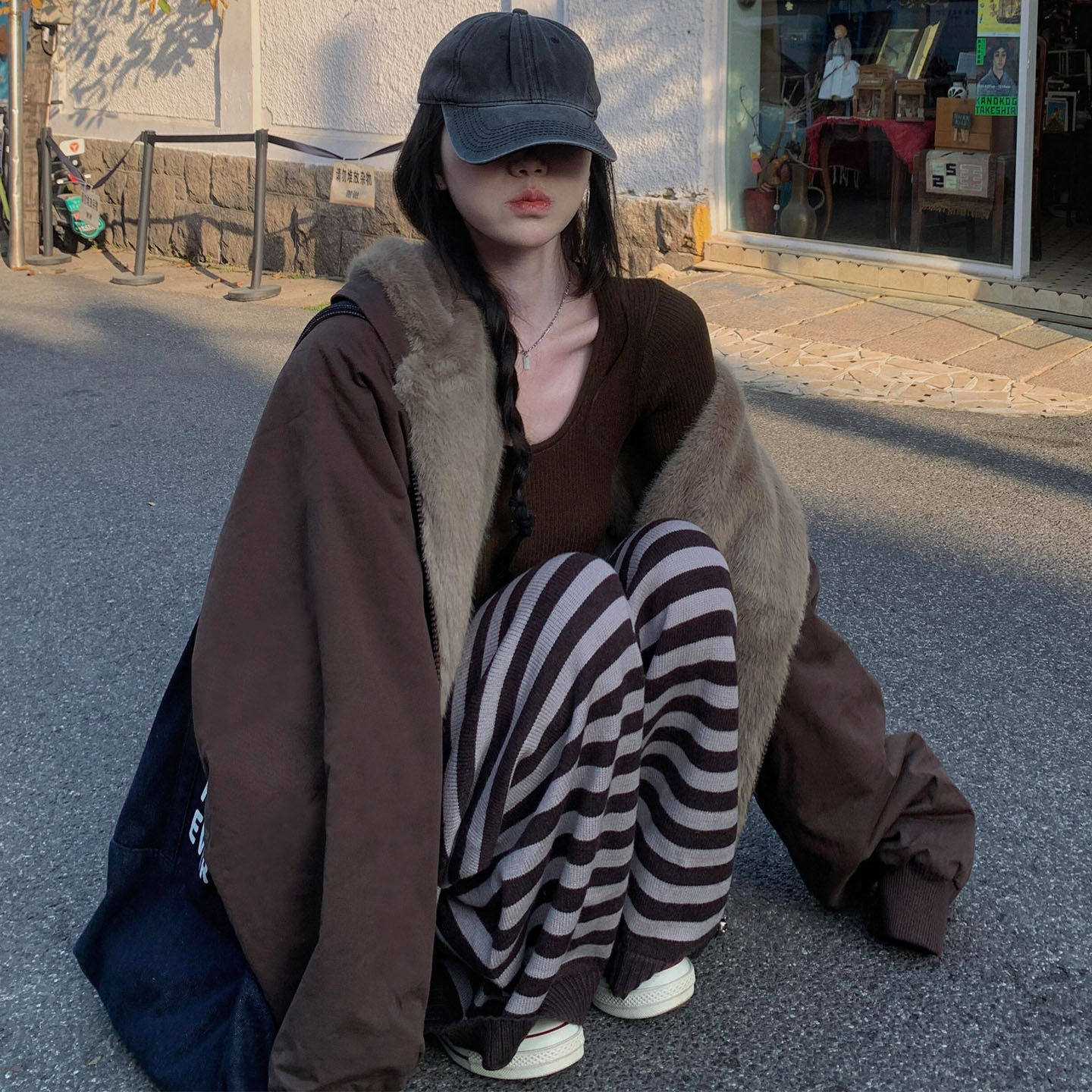 派克服超好看冬装厚外套两面穿座山雕棉服女2025新款加绒韩系棉衣,淘宝优惠券,粉丝福利购,淘宝优惠卷