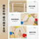 Door hook hanger without punching on the bedroom door hanger wall hanging rack clothes bag storage rack