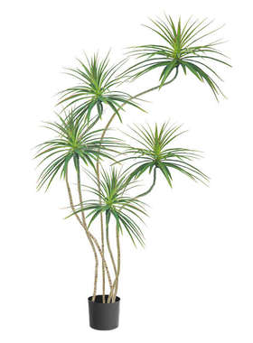 客厅大型玄关装饰品落地摆件室内沙发边仿生假绿植盆栽仿真龙血树