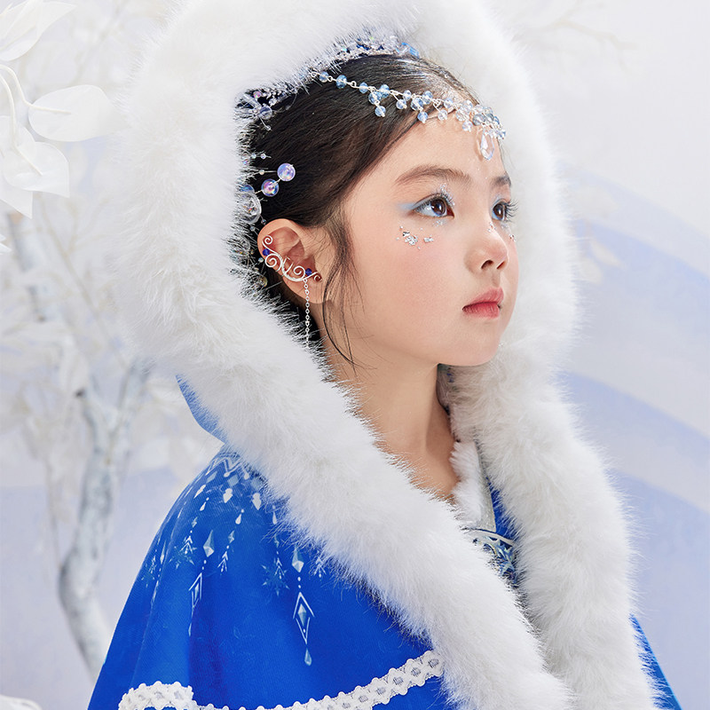 斗篷合集|观山见笛莎联名童装国风女童拜年服冬装过年服加厚斗篷,淘宝优惠券,粉丝福利购,淘宝优惠卷