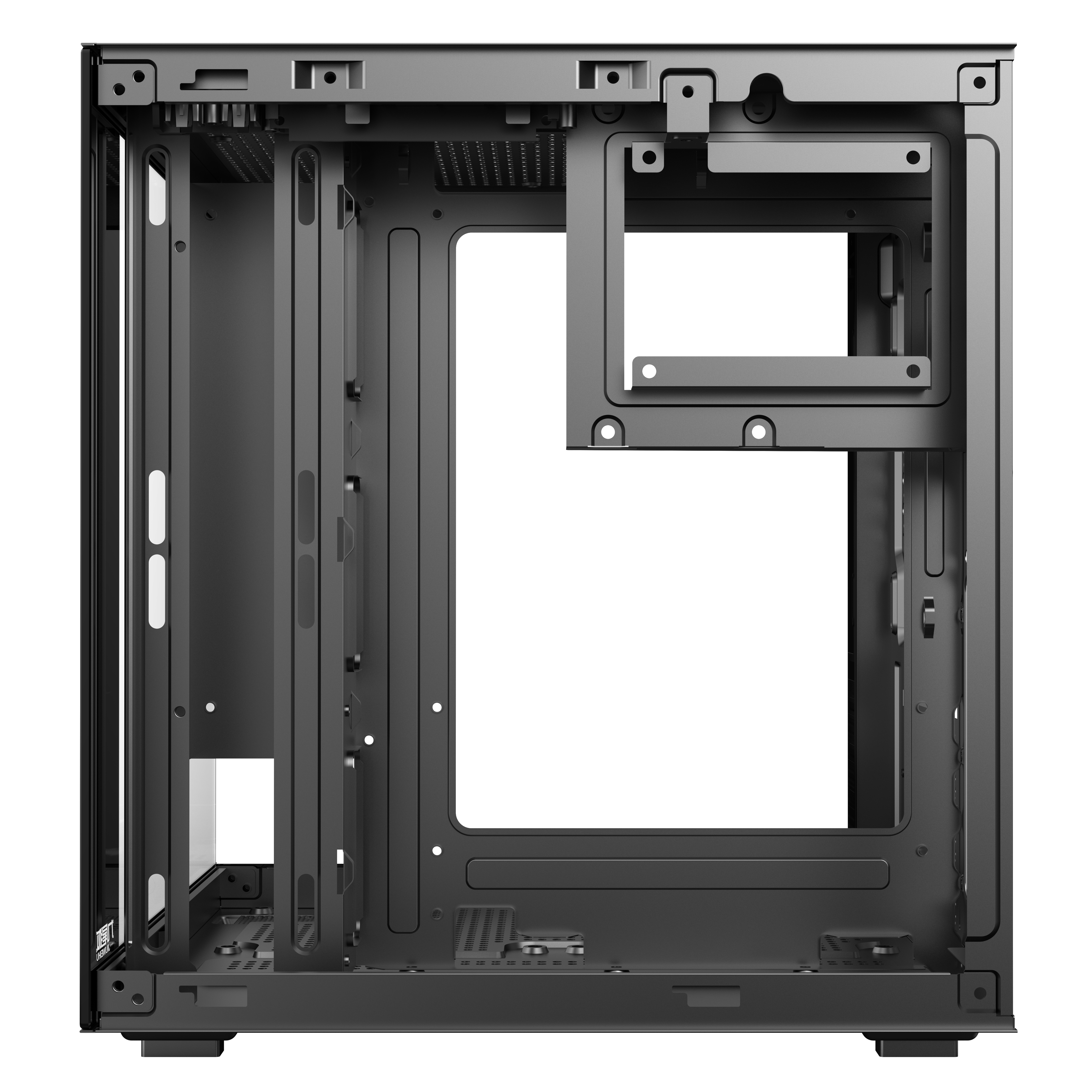 九尾狐T15 海景房电脑机箱台式机matx主板迷你小主机箱diy外壳itx - 图3