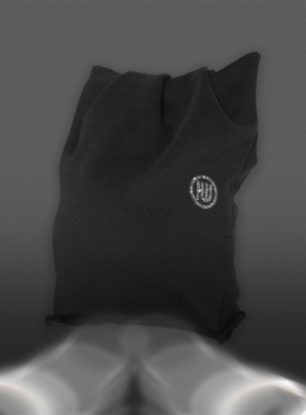 HUMANUNIFORM尤尼馥指定合作店铺 猫耳造型针织帽 Crystal Logo