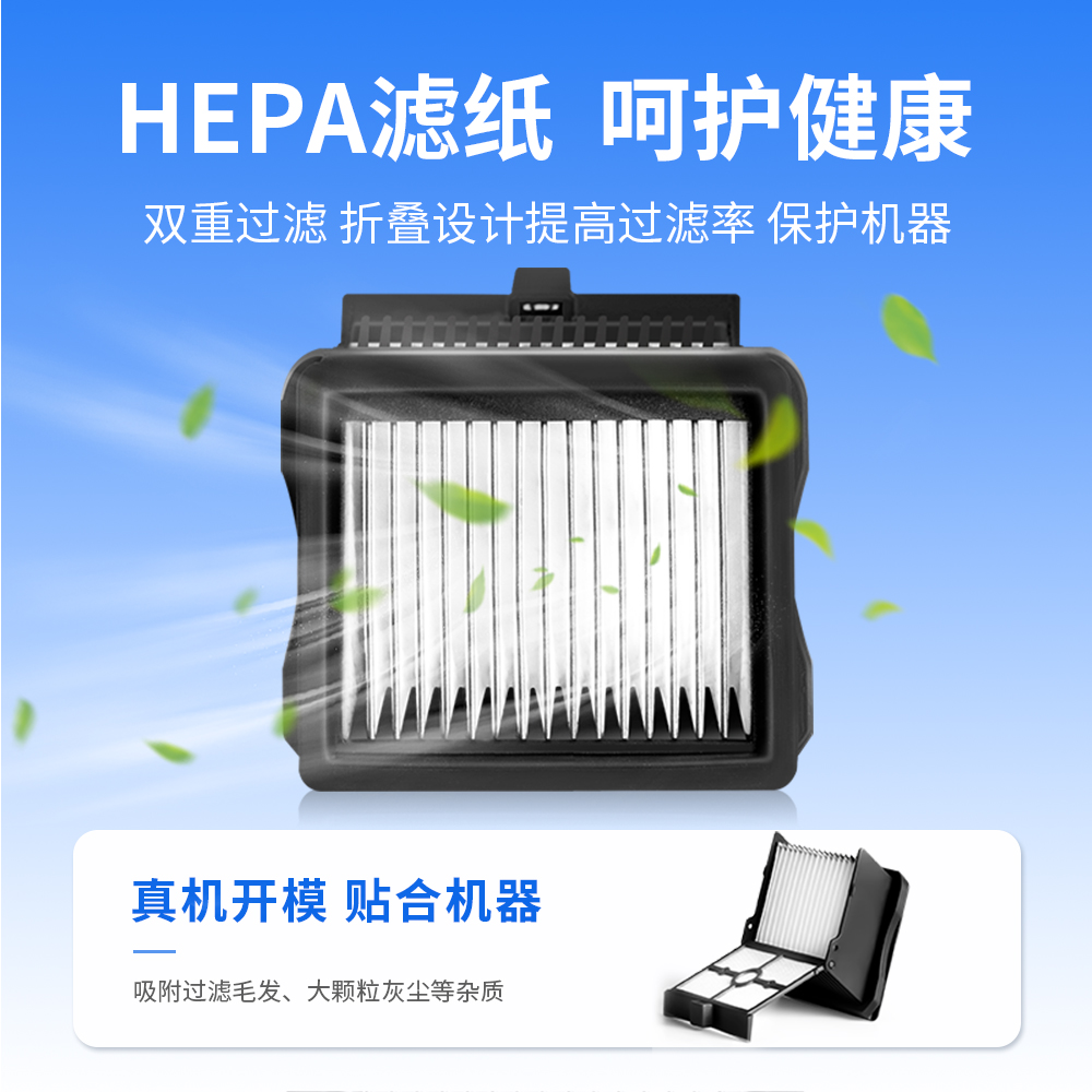 适配云鲸S3 Island/S2洗地机配件S1滚刷滤芯F1清水箱F2污水桶 - 图1