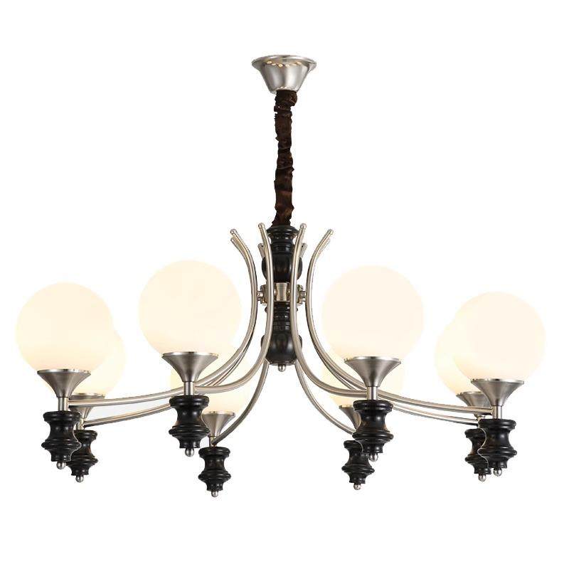 法式896古中风客厅吊护眼魔豆餐厅灯式复灯古实木主美卧书房灯,淘宝优惠券,粉丝福利购,淘宝优惠卷