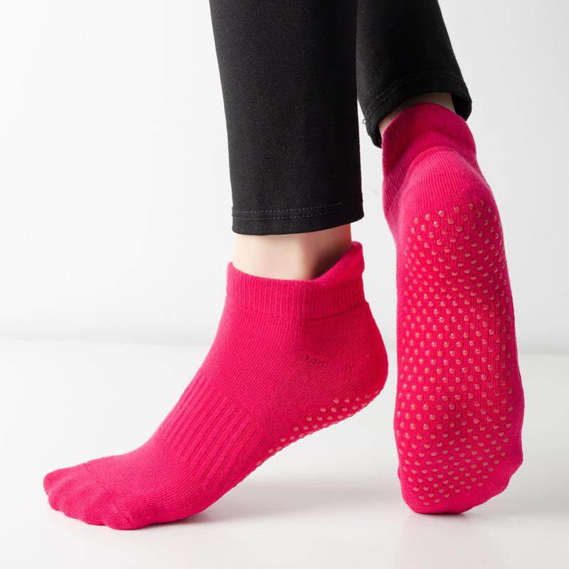 直销新款秋冬毛巾底防滑舞蹈跳操蹦床健身运动普拉提瑜伽袜,淘宝优惠券,粉丝福利购,淘宝优惠卷