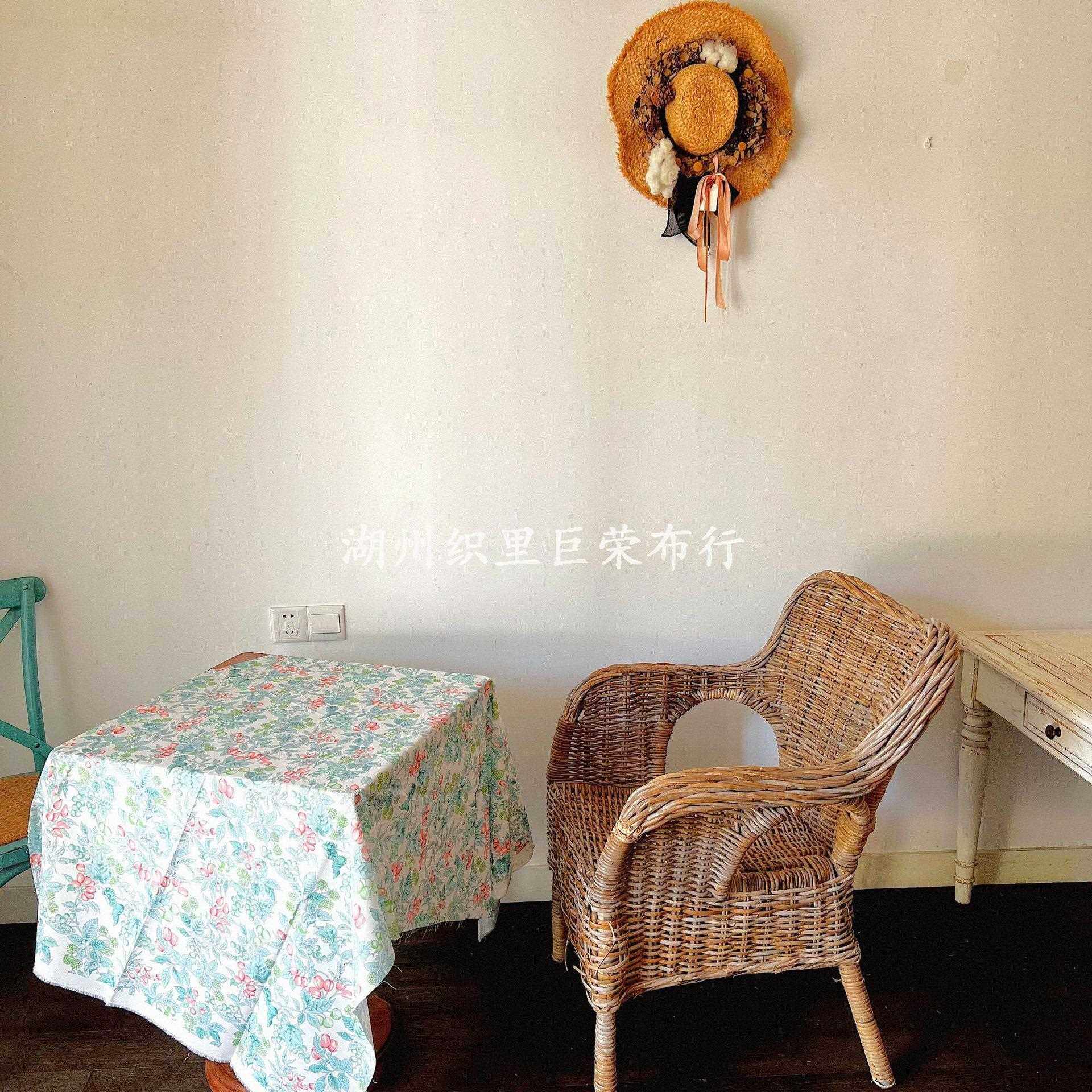 新款直销韩版全棉40支数码印花面料 纯棉小清新果子碎花布童装成,淘宝优惠券,粉丝福利购,淘宝优惠卷