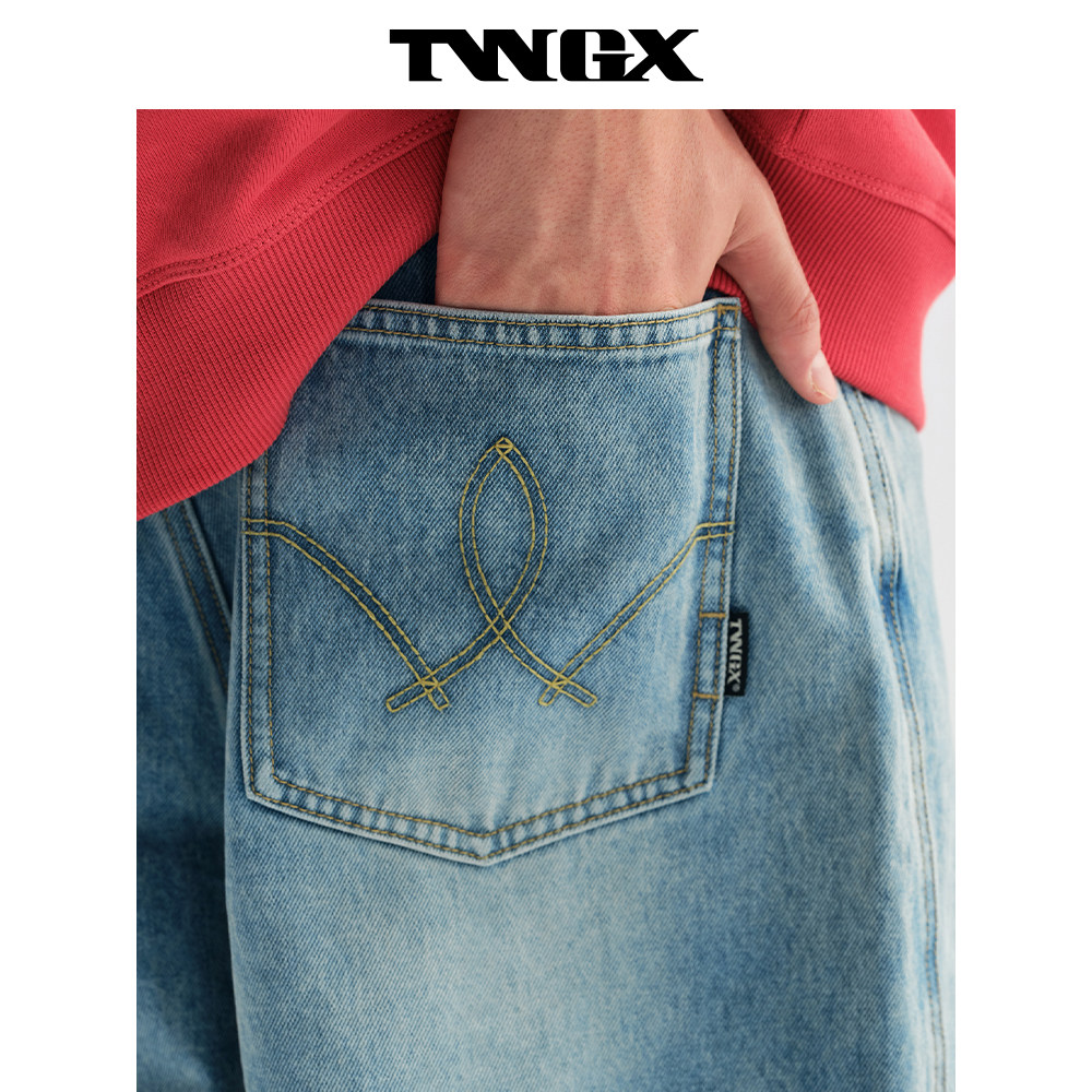 Teenie Weenie小熊男装宽松简约时尚休闲牛仔短裤,淘宝优惠券,粉丝福利购,淘宝优惠卷