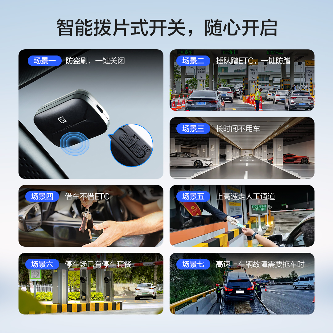 Jikrypton Cardless Smart ETC Assistant Nationally Available 50% Off on 2025 New High-Speed Equipment Alipay WeChat